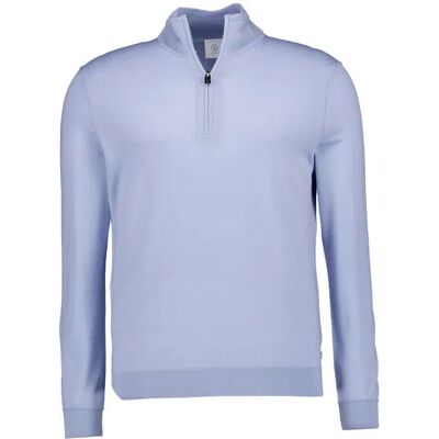 BOGNER Herren Troyer blau Schurwolle unifarben XXL BOGNER Herren Troyer blau Schurwolle unifarben XXL