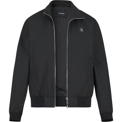 KARL LAGERFELD Herren Jacke schwarz unifarben 50 (M) KARL LAGERFELD Herren Jacke schwarz unifarben 50 (M)