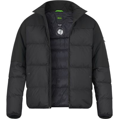 BOSS Green Herren Jacke schwarz unifarben XL BOSS Green Herren Jacke schwarz unifarben XL