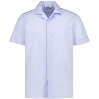 BALDESSARINI Herren Hemden blau Baumwolle-Leinen S BALDESSARINI Herren Hemden blau Baumwolle-Leinen S