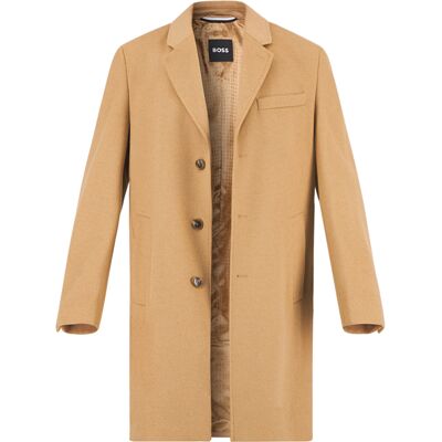 BOSS Black Herren Mantel beige Slim Fit 54 (XL) BOSS Black Herren Mantel beige Slim Fit 54 (XL)