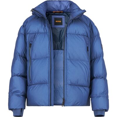 BOSS Orange Herren Jacke blau Mikrofaser 52 (L) BOSS Orange Herren Jacke blau Mikrofaser 52 (L)