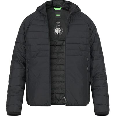 BOSS Green Herren Jacke schwarz unifarben XL BOSS Green Herren Jacke schwarz unifarben XL