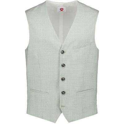 CG Herren Weste grün meliert Slim Fit 46 CG Herren Weste grün meliert Slim Fit 46