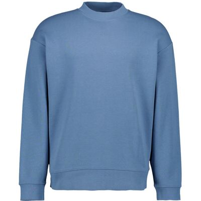 HUGO Herren Sweatshirt blau Baumwolle unifarben S HUGO Herren Sweatshirt blau Baumwolle unifarben S