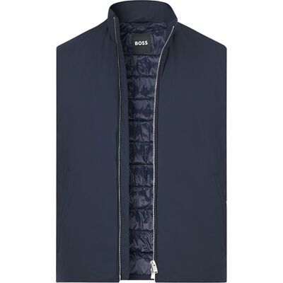 BOSS Black Herren Weste blau unifarben 54 (XL) BOSS Black Herren Weste blau unifarben 54 (XL)