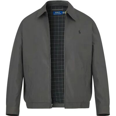 Polo Ralph Lauren Herren Jacke grau Mikrofaser unifarben L Polo Ralph Lauren Herren Jacke grau Mikrofaser unifarben L