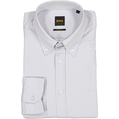 BOSS Orange Herren Hemd grau Baumwolle XXL BOSS Orange Herren Hemd grau Baumwolle XXL