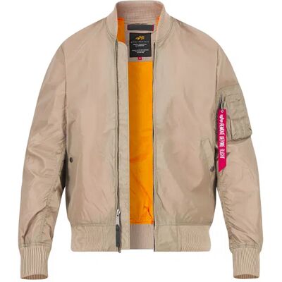 ALPHA INDUSTRIES Herren Jacken beige unifarben 3XL ALPHA INDUSTRIES Herren Jacken beige unifarben 3XL