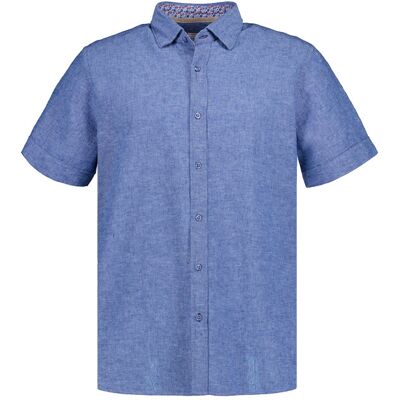FIL NOIR Herren Hemd blau 44 FIL NOIR Herren Hemd blau 44