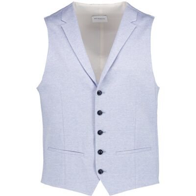 ROY ROBSON Herren Weste blau Jersey meliert 46 ROY ROBSON Herren Weste blau Jersey meliert 46