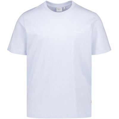 Pepe Jeans Herren T-Shirt blau Baumwolle L Pepe Jeans Herren T-Shirt blau Baumwolle L