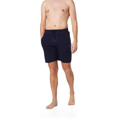 bugatti Herren Bermudas blau Jersey-Baumwolle unifarben 52 (L) bugatti Herren Bermudas blau Jersey-Baumwolle unifarben 52 (L)
