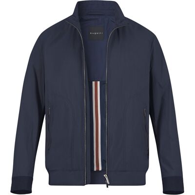 bugatti Herren Jacke blau Mikrofaser unifarben 52 (L) bugatti Herren Jacke blau Mikrofaser unifarben 52 (L)
