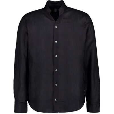 van Laack Herren Hemd schwarz Leinen XL van Laack Herren Hemd schwarz Leinen XL