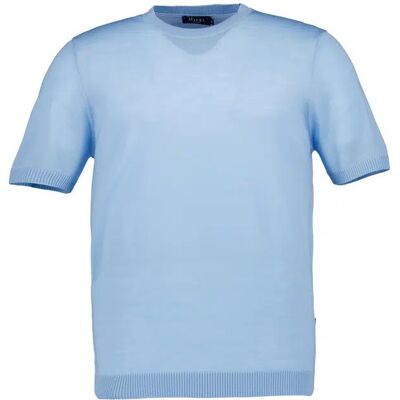 MAERZ Muenchen Herren T-Shirts blau Merinowolle 48 (S) MAERZ Muenchen Herren T-Shirts blau Merinowolle 48 (S)