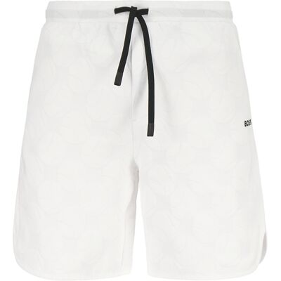 BOSS Green Herren Shorts weiß Baumwoll-Stretch M BOSS Green Herren Shorts weiß Baumwoll-Stretch M