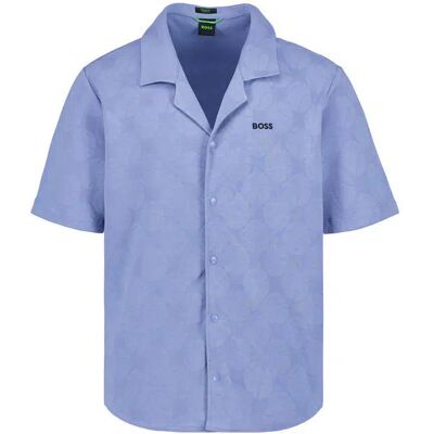 BOSS Green Herren Hemden blau Jersey XL BOSS Green Herren Hemden blau Jersey XL