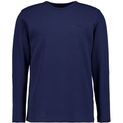 BOSS Orange Herren Longsleeve blau Baumwolle XXL BOSS Orange Herren Longsleeve blau Baumwolle XXL