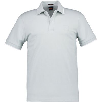 BOSS Orange Herren Polo-Shirts grau Slim Fit M BOSS Orange Herren Polo-Shirts grau Slim Fit M