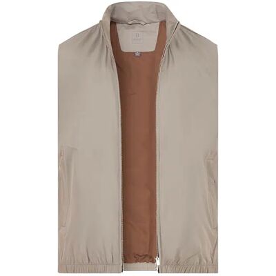 BOGGI MILANO Herren Weste beige Mikrofaser unifarben S BOGGI MILANO Herren Weste beige Mikrofaser unifarben S