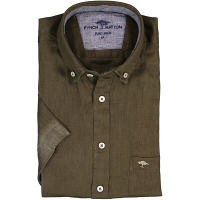 Fynch-Hatton Herren Hemden grün Leinen XXL Fynch-Hatton Herren Hemden grün Leinen XXL