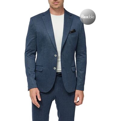 ZUITABLE Herren Sakko blau Jersey meliert 54 ZUITABLE Herren Sakko blau Jersey meliert 54