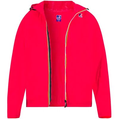 K-WAY Herren Jacken rot Mikrofaser unifarben XL K-WAY Herren Jacken rot Mikrofaser unifarben XL