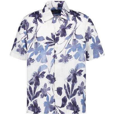 Marc O'Polo Herren Hemden blau geblümt XXL Marc O'Polo Herren Hemden blau geblümt XXL