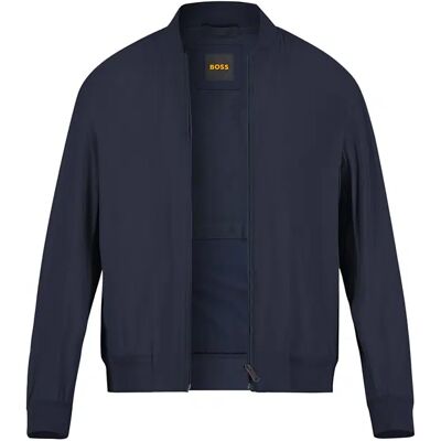 BOSS Orange Herren Jacke blau unifarben 48 (S) BOSS Orange Herren Jacke blau unifarben 48 (S)