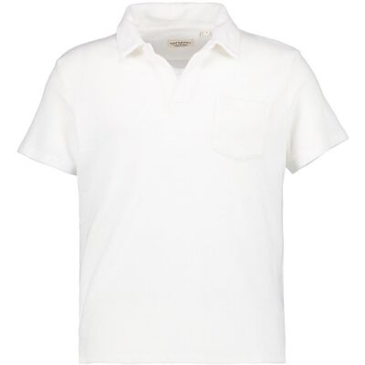 Superdry Herren Polo-Shirt beige Baumwoll-Frottee S Superdry Herren Polo-Shirt beige Baumwoll-Frottee S