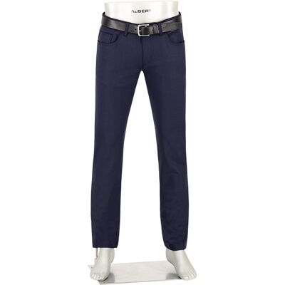 Alberto Herren Hosen blau Wool 33/34 Alberto Herren Hosen blau Wool 33/34
