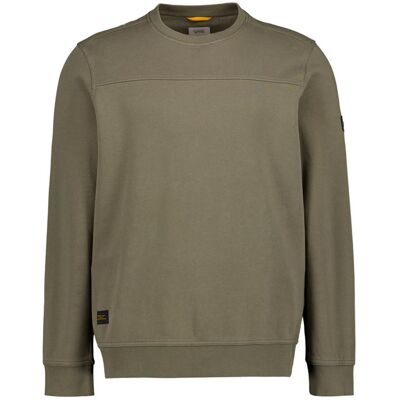 camel active Herren Sweatshirt grün Baumwolle unifarben XXL camel active Herren Sweatshirt grün Baumwolle unifarben XXL