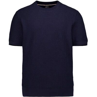 BOSS Black Herren T-Shirt blau M BOSS Black Herren T-Shirt blau M