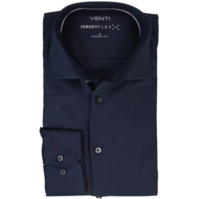 VENTI Herren Hemd blau Jersey 38 VENTI Herren Hemd blau Jersey 38