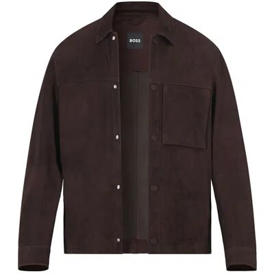 BOSS Black Herren Jacken braun Ziegenvelours 48 (S) BOSS Black Herren Jacken braun Ziegenvelours 48 (S)