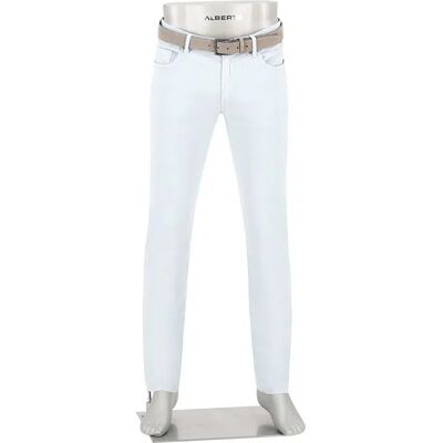 Alberto Herren Hosen blau Leinen 33/34 Alberto Herren Hosen blau Leinen 33/34