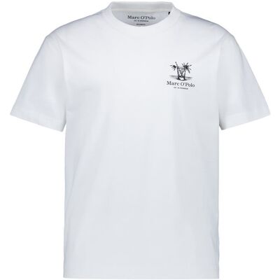 Marc O'Polo Herren T-Shirt weiß Baumwolle L Marc O'Polo Herren T-Shirt weiß Baumwolle L