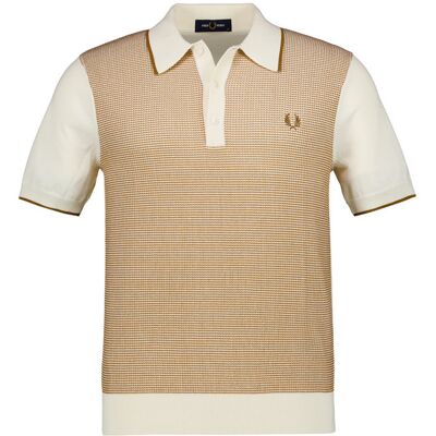 Fred Perry Herren Polo-Shirt weiß S Fred Perry Herren Polo-Shirt weiß S