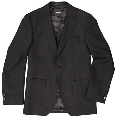 BOSS Black Herren Sakko schwarz Schurwolle Slim Fit 54 BOSS Black Herren Sakko schwarz Schurwolle Slim Fit 54