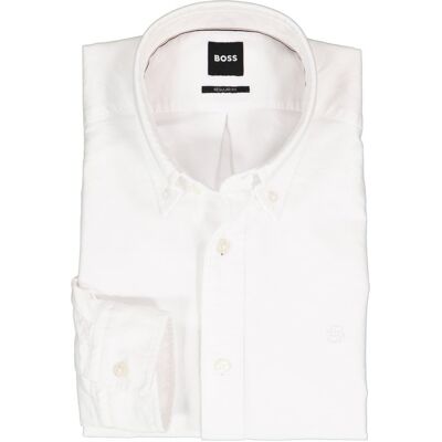 BOSS Black Herren Hemd weiß Oxford M BOSS Black Herren Hemd weiß Oxford M