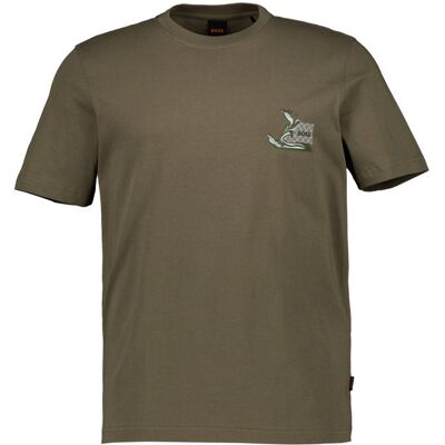 BOSS Orange Herren T-Shirt grün Baumwolle XL BOSS Orange Herren T-Shirt grün Baumwolle XL