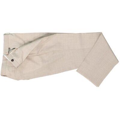 CG Herren Hose beige Schurwolle meliert Slim Fit 50 CG Herren Hose beige Schurwolle meliert Slim Fit 50