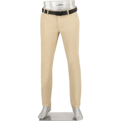 Alberto Golf Herren Hosen beige Mikrofaser Slim Fit 56 Alberto Golf Herren Hosen beige Mikrofaser Slim Fit 56