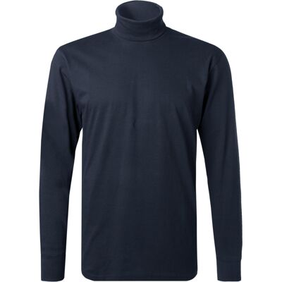 RAGMAN Herren Rollkragenshirt blau Baumwolle unifarben L RAGMAN Herren Rollkragenshirt blau Baumwolle unifarben L