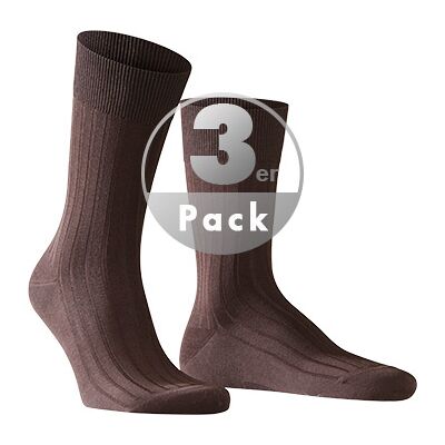 Falke Herren Socke braun Baumwolle unifarben 39-40 Falke Herren Socke braun Baumwolle unifarben 39-40