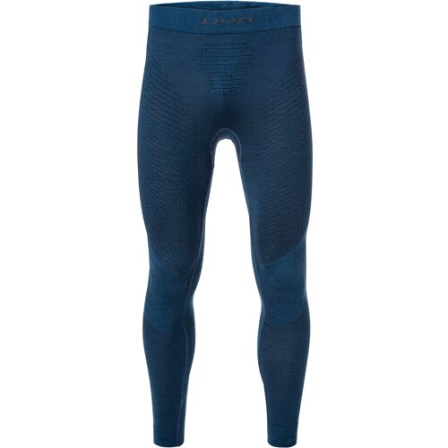 UYN Herren Lange Unterhose blau Mikrofaser/Funktion unifarben 8 (XXL)