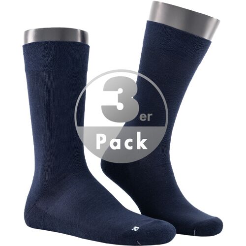 Hudson Herren Socken blau Baumwolle & Mix unifarben 39-42