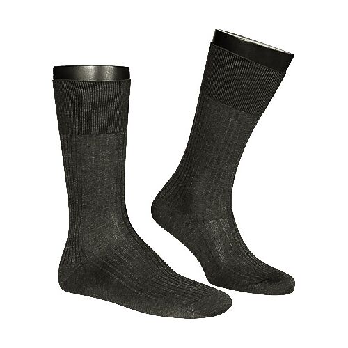 Falke Herren Socken grau Baumwolle & Mix unifarben 39-40