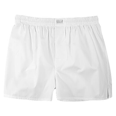 Novila Herren Boxershorts weiß Baumwolle unifarben 56 Novila Herren Boxershorts weiß Baumwolle unifarben 56